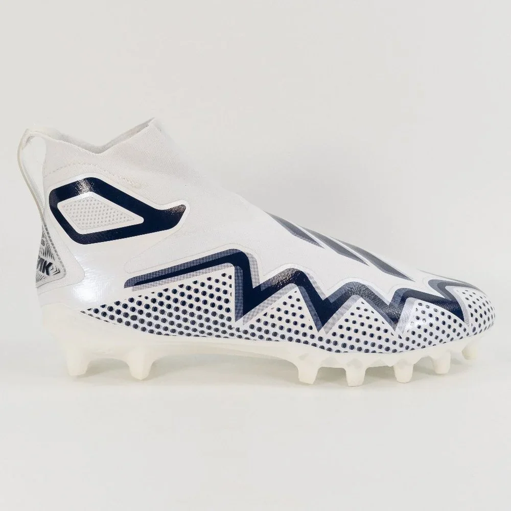 Adidas Men's Freak Ultra 21 Lace-Less 'White Navy' GZ0462 Football size 11.5